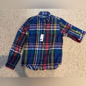 NWT Ralph Lauren Men's Plaid Button Up